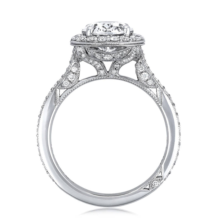 Oval Bloom Engagement Ring