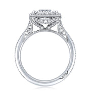 Princess Bloom Engagement Ring