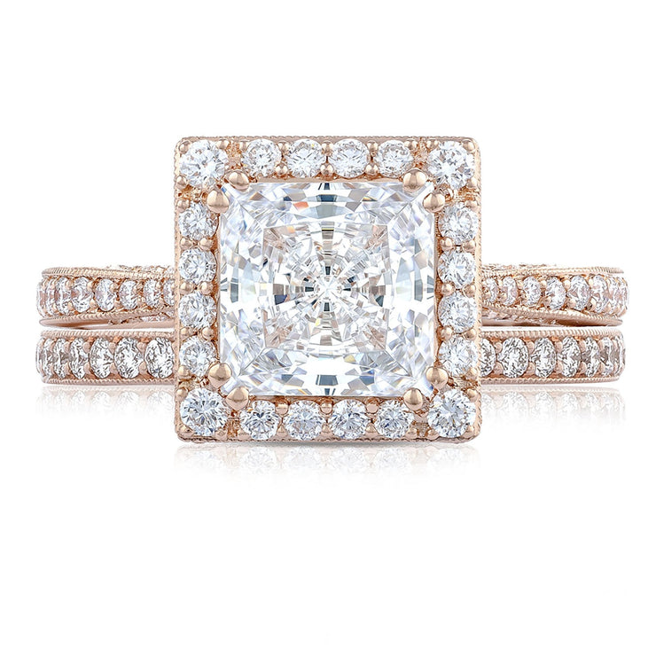 Princess Bloom Engagement Ring