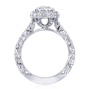 Oval Bloom Engagement Ring