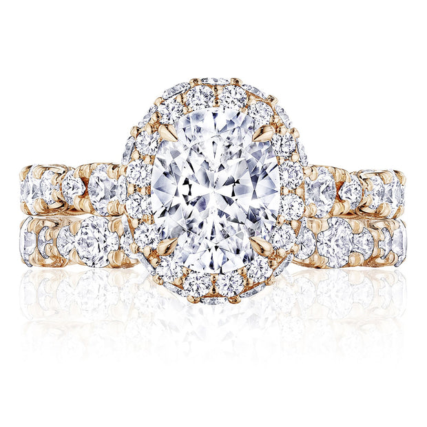 Oval Bloom Engagement Ring