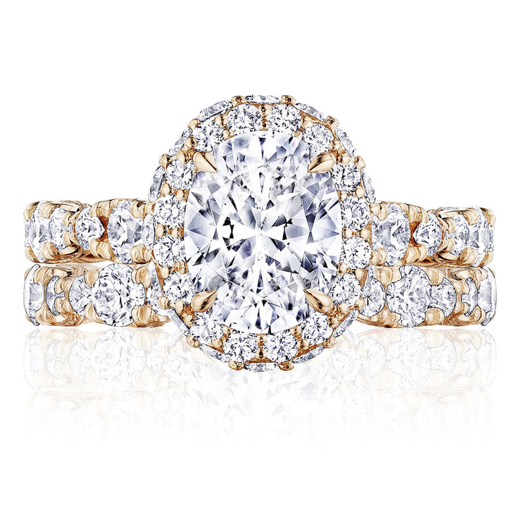 Oval Bloom Engagement Ring