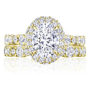 Oval Bloom Engagement Ring