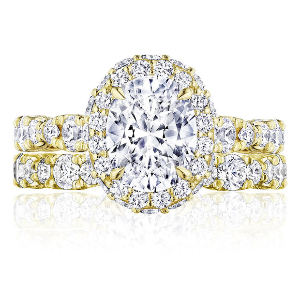 Oval Bloom Engagement Ring