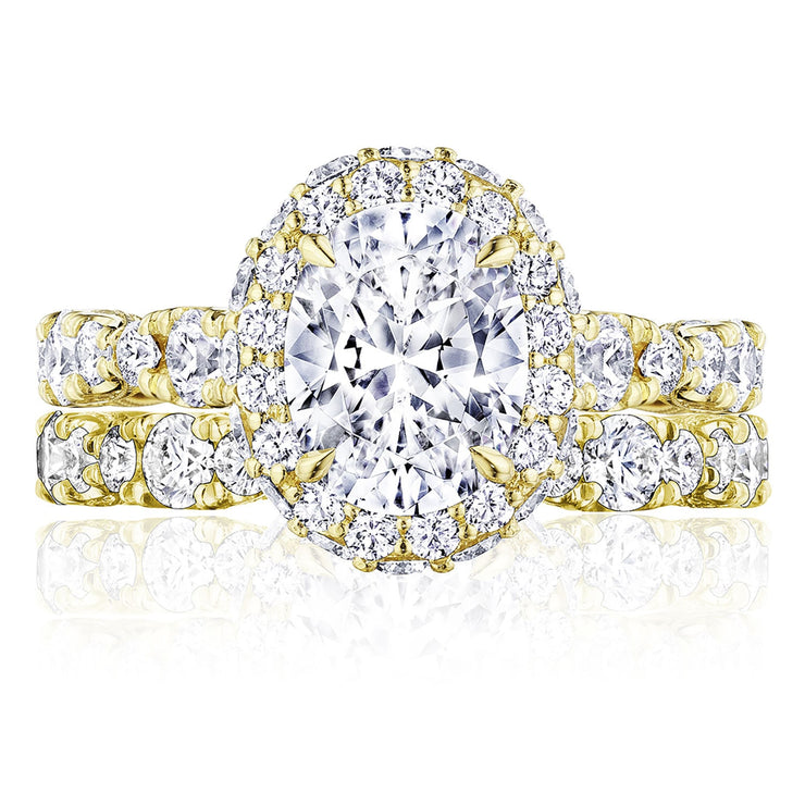 Oval Bloom Engagement Ring