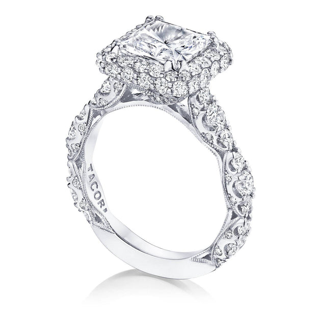 Princess Bloom Engagement Ring