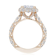 Princess Bloom Engagement Ring