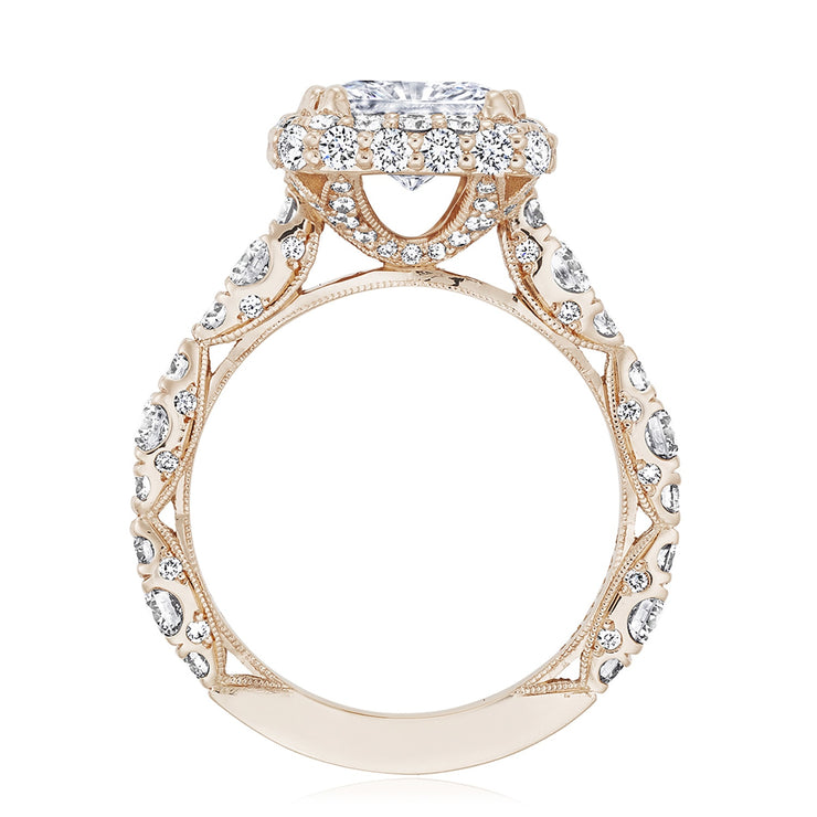 Princess Bloom Engagement Ring