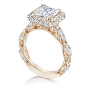 Princess Bloom Engagement Ring