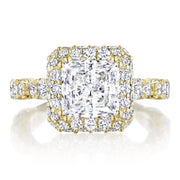 Princess Bloom Engagement Ring