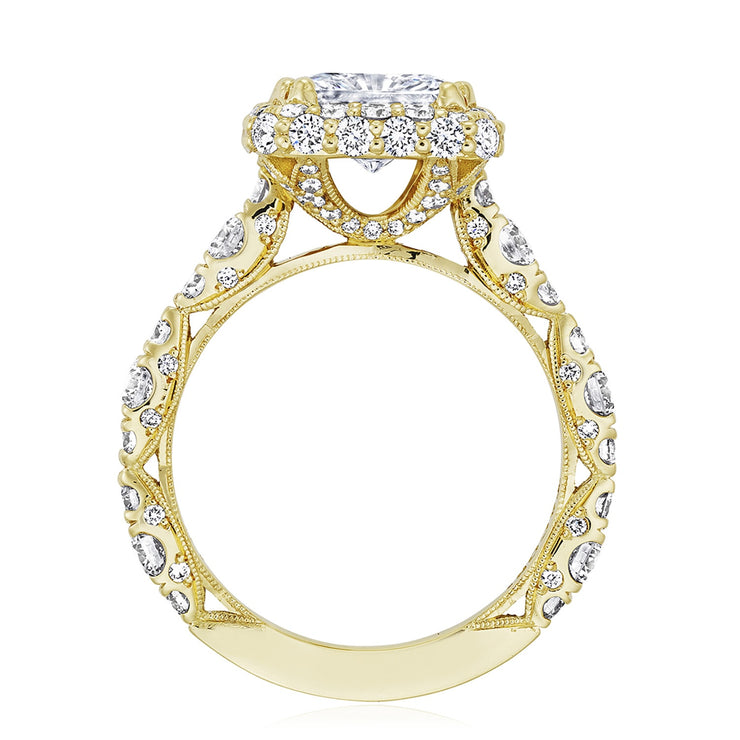 Princess Bloom Engagement Ring