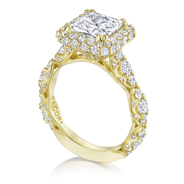 Princess Bloom Engagement Ring
