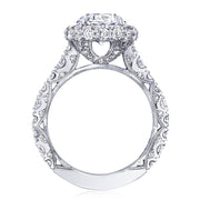 Round Bloom Engagement Ring