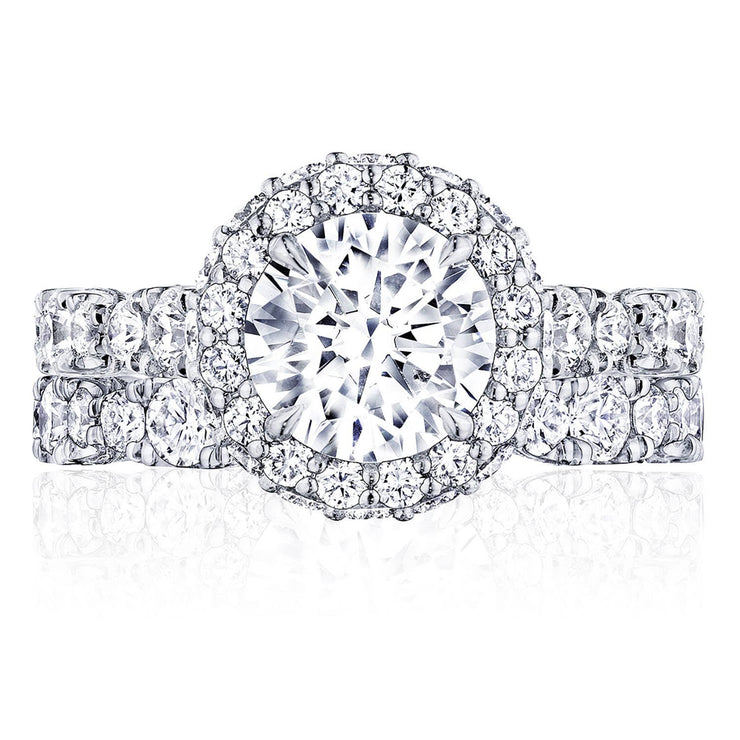 Round Bloom Engagement Ring