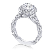 Round Bloom Engagement Ring