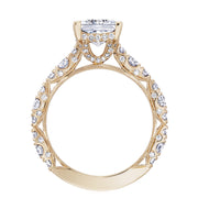 Princess Solitaire Engagement Ring