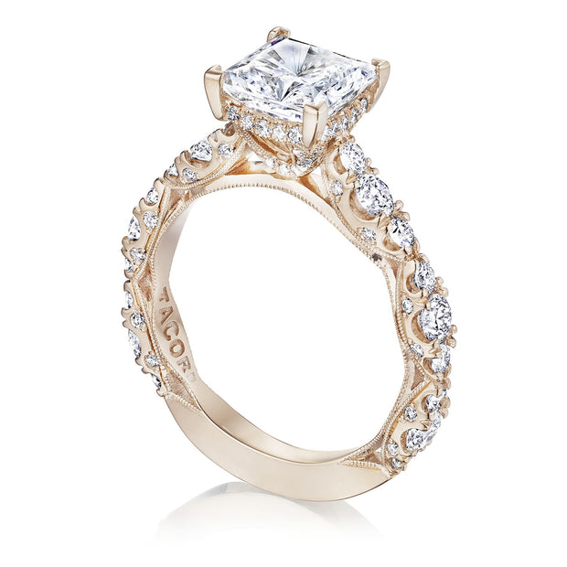 Princess Solitaire Engagement Ring