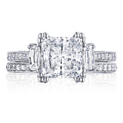 Princess 3-Stone Engagement Ring