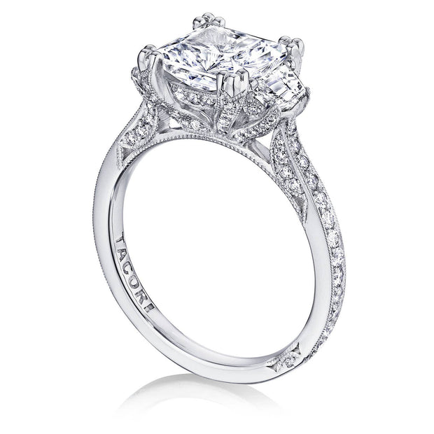 Princess 3-Stone Engagement Ring