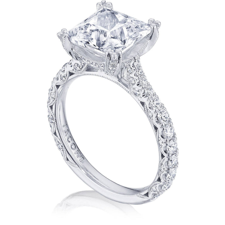 Princess Solitaire Engagement Ring