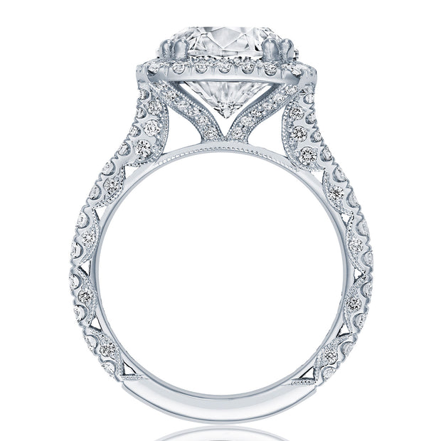 Cushion Bloom Engagement Ring
