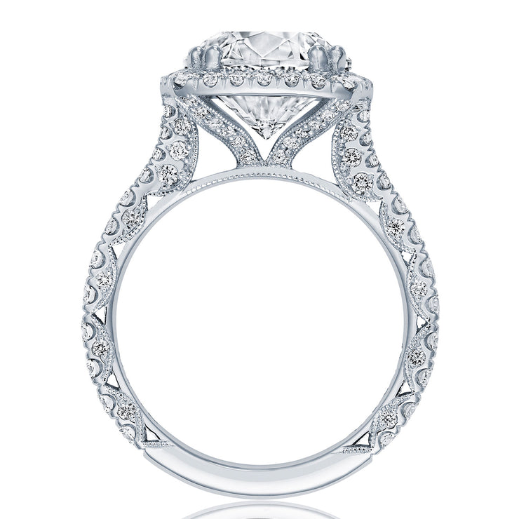 Cushion Bloom Engagement Ring