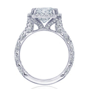 Emerald Bloom Engagement Ring