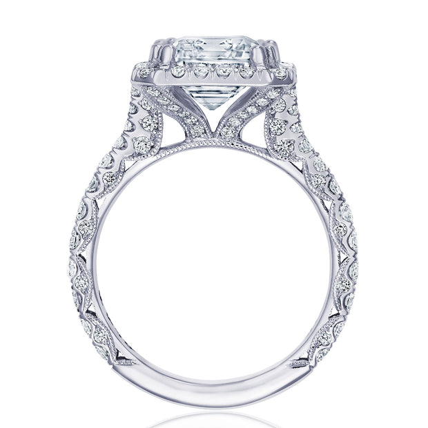 Emerald Bloom Engagement Ring