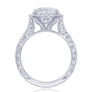 Oval Bloom Engagement Ring
