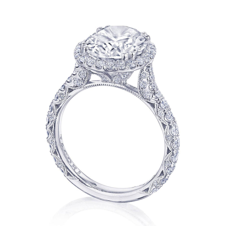 Oval Bloom Engagement Ring