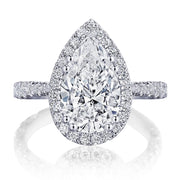 Pear Bloom Engagement Ring