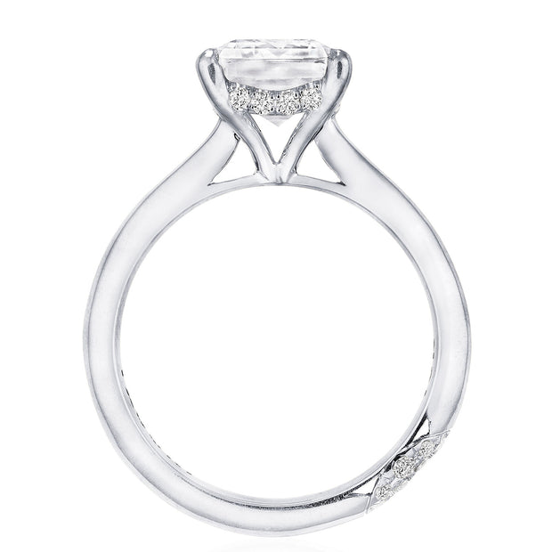 Emerald Solitaire Engagement Ring