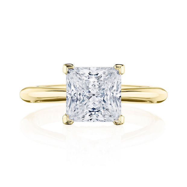 Princess Solitaire Engagement Ring