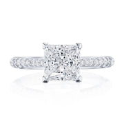 Princess Solitaire Engagement Ring