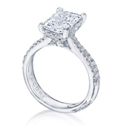 Princess Solitaire Engagement Ring