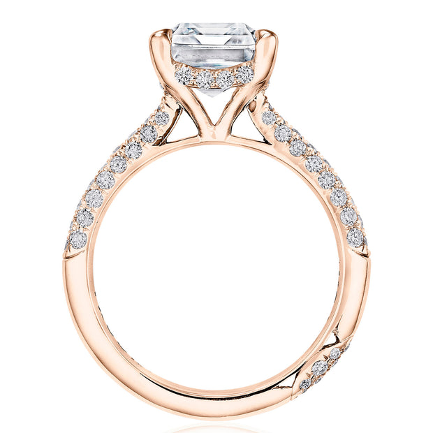 Emerald Solitaire Engagement Ring