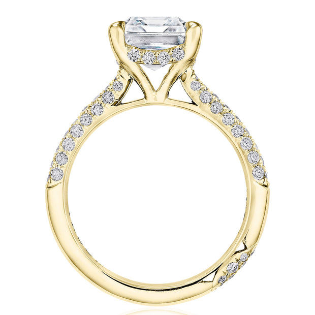 Emerald Solitaire Engagement Ring