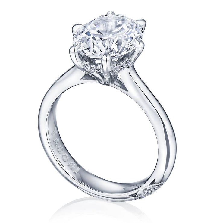 Round Solitaire Engagement Ring