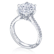 Round Solitaire Engagement Ring