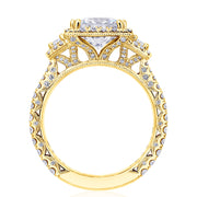 Princess 3-Stone Engagement Ring