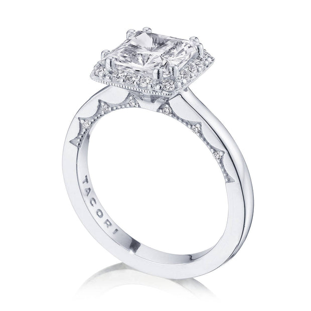 Princess Bloom Engagement Ring