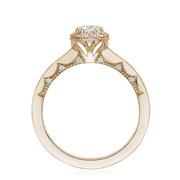 Oval Bloom Engagement Ring