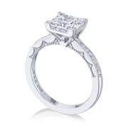 Princess Solitaire Engagement Ring