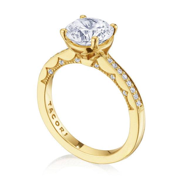 Round Solitaire Engagement Ring