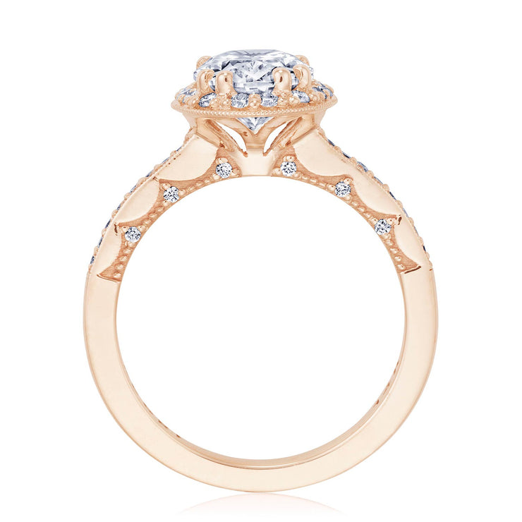 Oval Bloom Engagement Ring