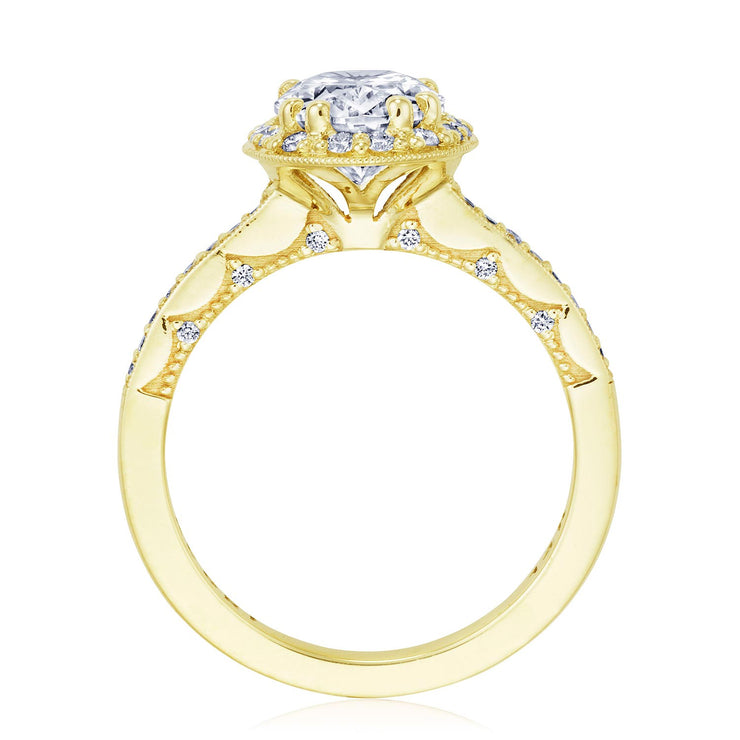 Oval Bloom Engagement Ring