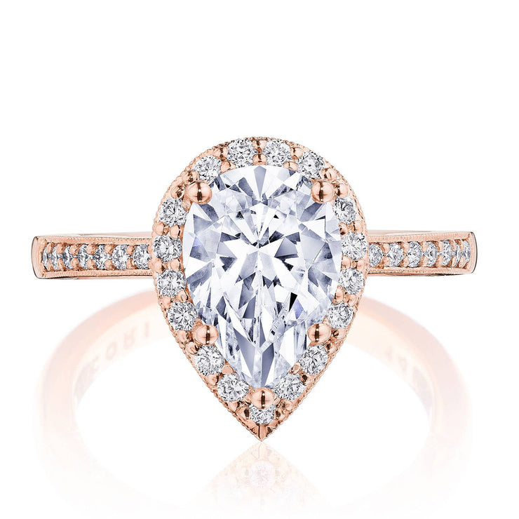 Pear Bloom Engagement Ring