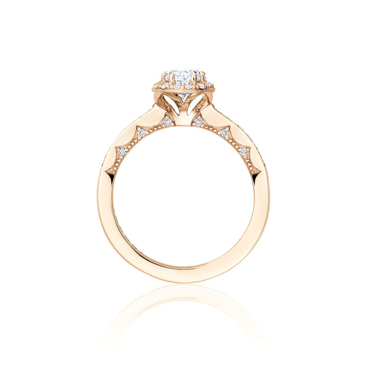 Oval Bloom Engagement Ring
