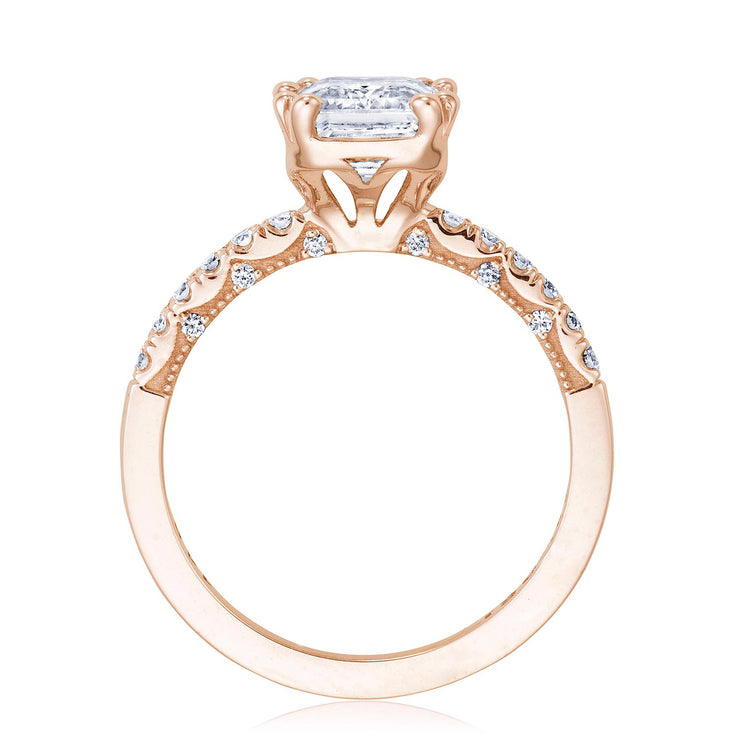 Emerald Solitaire Engagement Ring