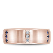 Bleu Royale Wedding Band